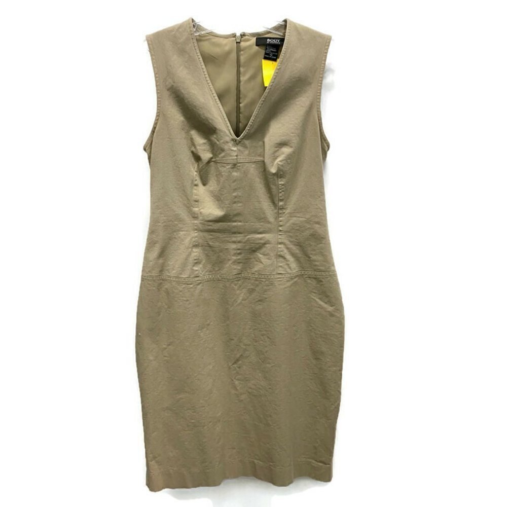 Body by Victoria Secret Khaki Stretch Twill Dress